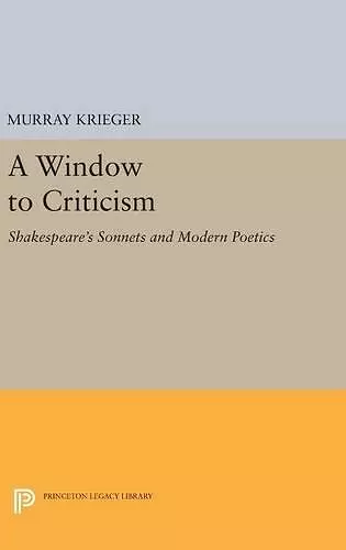 Window to Criticism cover