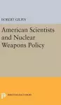 American Scientists and Nuclear Weapons Policy cover