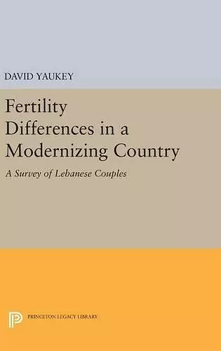 Fertility Differences in a Modernizing Country cover