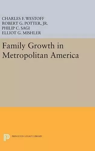 Family Growth in Metropolitan America cover