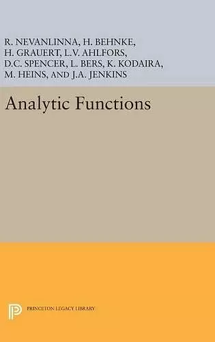 Analytic Functions cover