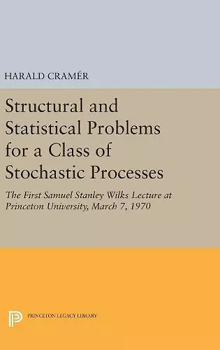 Structural and Statistical Problems for a Class of Stochastic Processes cover