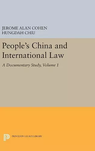 People's China and International Law, Volume 1 cover