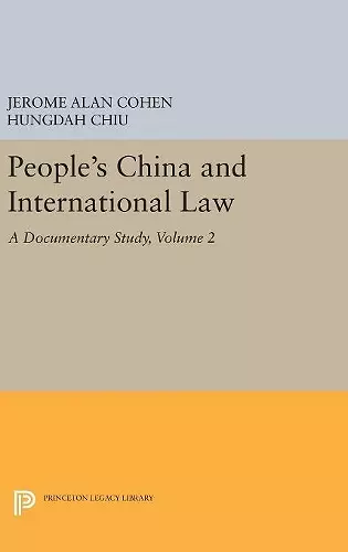 People's China and International Law, Volume 2 cover