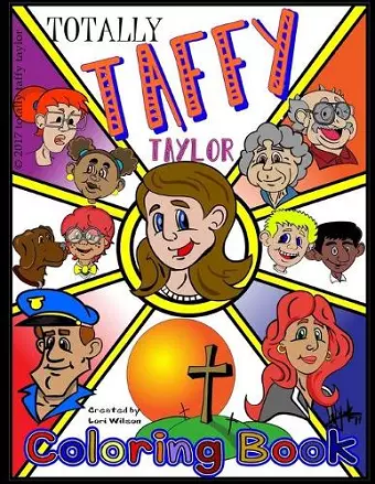 Totally Taffy Taylor Coloring Book cover
