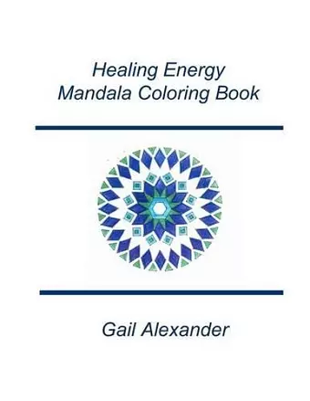 Healing Energies Mandala Coloring Book cover