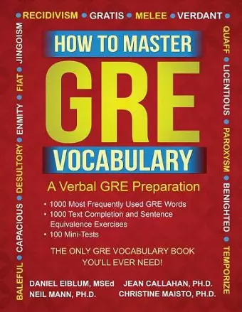 How to Master GRE Vocabulary cover