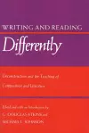 Writing and Reading Differently cover