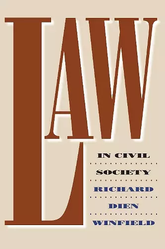 Law in Civil Society cover