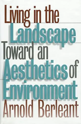 Living in the Landscape cover