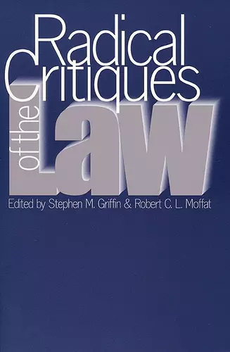 Radical Critiques of the Law cover