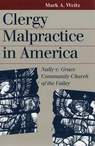 Clergy Malpractice in America cover