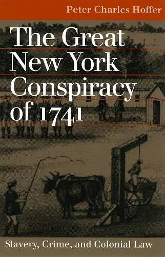 The Great New York Conspiracy of 1741 cover