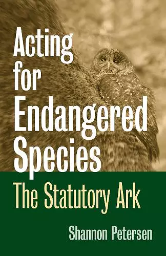 Acting for Endangered Species cover