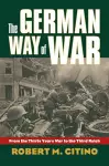 The German Way of War cover