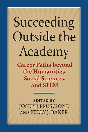 Succeeding Outside the Academy cover