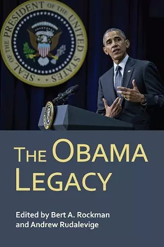 The Obama Legacy cover