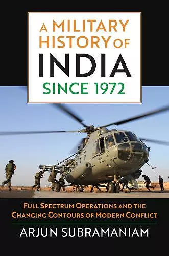 A Military History of India since 1972 cover