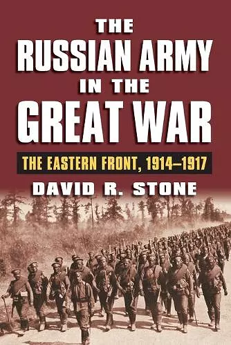 The Russian Army in the Great War cover