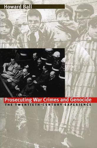Prosecuting War Crimes and Genocide cover