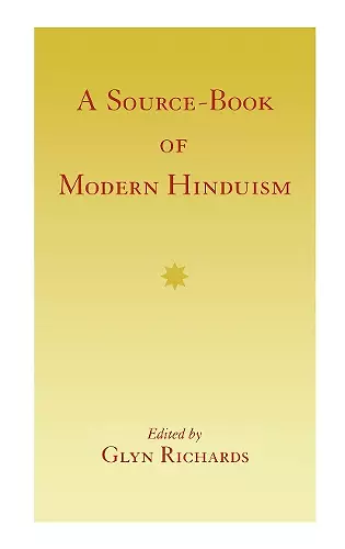 Source Book Modern Hinduism cover