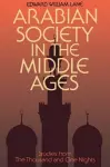 Arabian Society Middle Ages cover