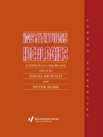 Institutions and Ideologies cover