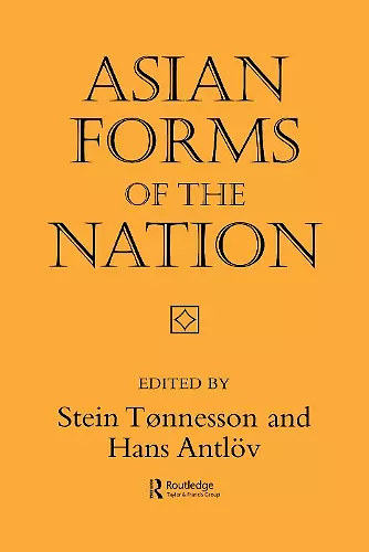 Asian Forms of the Nation cover