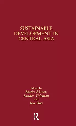 Sustainable Development in Central Asia cover