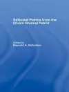 Selected Poems from the Divani Shamsi Tabriz cover