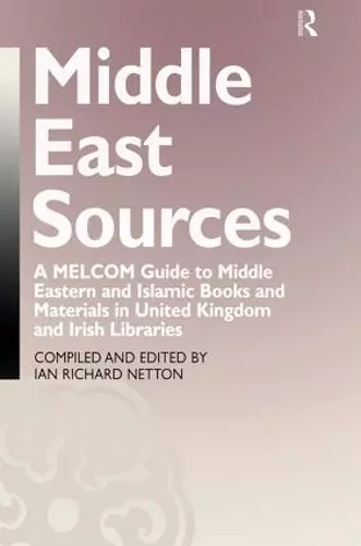 Middle East Sources cover