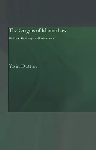 The Origins of Islamic Law cover