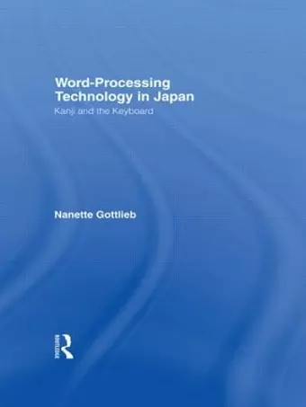 Word-Processing Technology in Japan cover