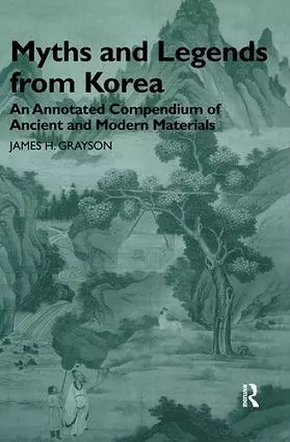 Myths and Legends from Korea cover