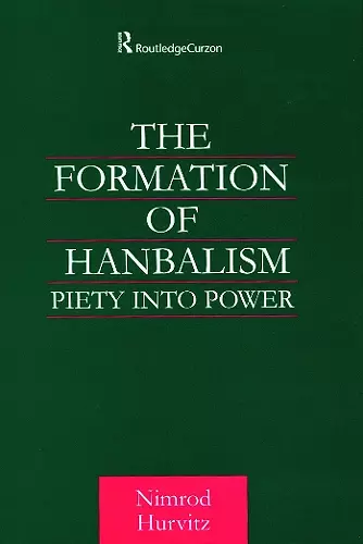 The Formation of Hanbalism cover