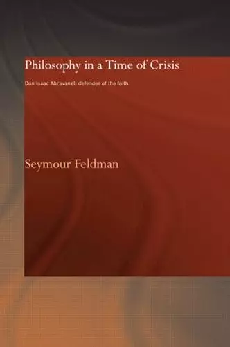 Philosophy in a Time of Crisis cover