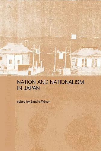 Nation and Nationalism in Japan cover