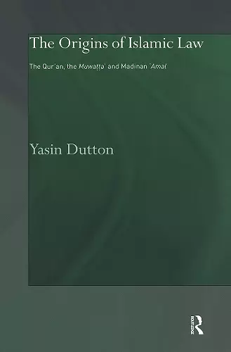 The Origins of Islamic Law cover