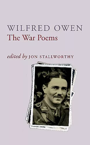 The War Poems Of Wilfred Owen cover