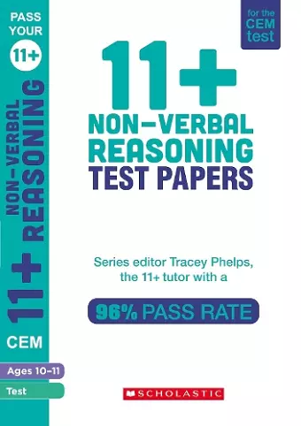 11+ Non-Verbal Reasoning Tests Ages 10-11 cover
