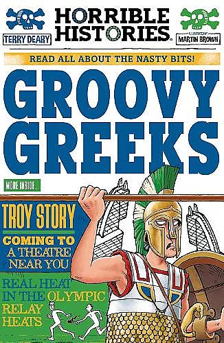 Groovy Greeks (newspaper edition) cover