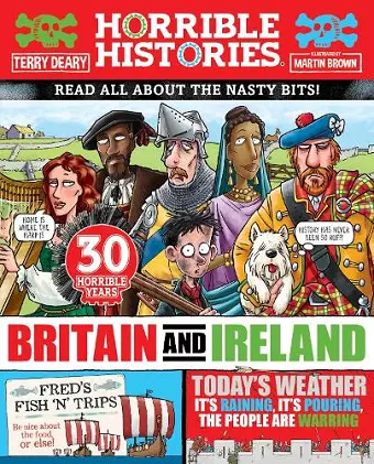 Horrible History of Britain and Ireland (newspaper edition) cover