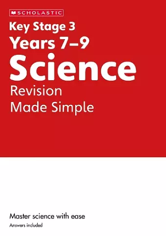 Science Revision and Practice Ages 11-14 cover