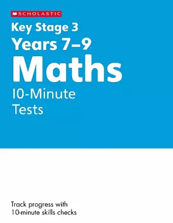 Maths 10-Minute Tests Ages 11-14 cover