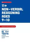 11+ Non-verbal Reasoning Practice and Test for the GL Assessment Ages 09-10 cover