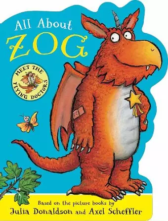 All About Zog - A Zog Shaped Board Book cover