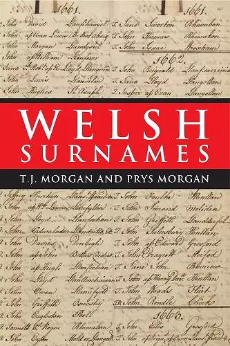 Welsh Surnames cover