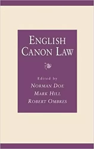 English Canon Law cover