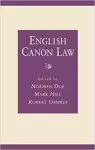 English Canon Law cover