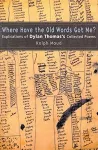 Where Have the Old Words Got Me? cover
